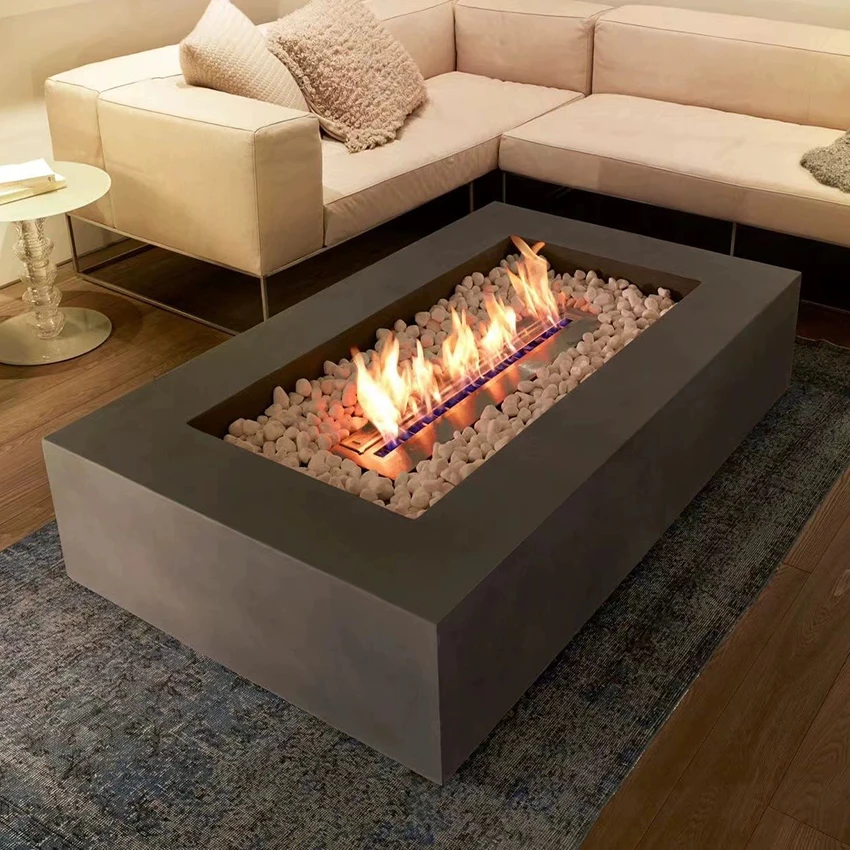 Modern Corten Çelik Şömine Gaz - Outdoor Furniture Fire Table incelemesi ve fiyatı
