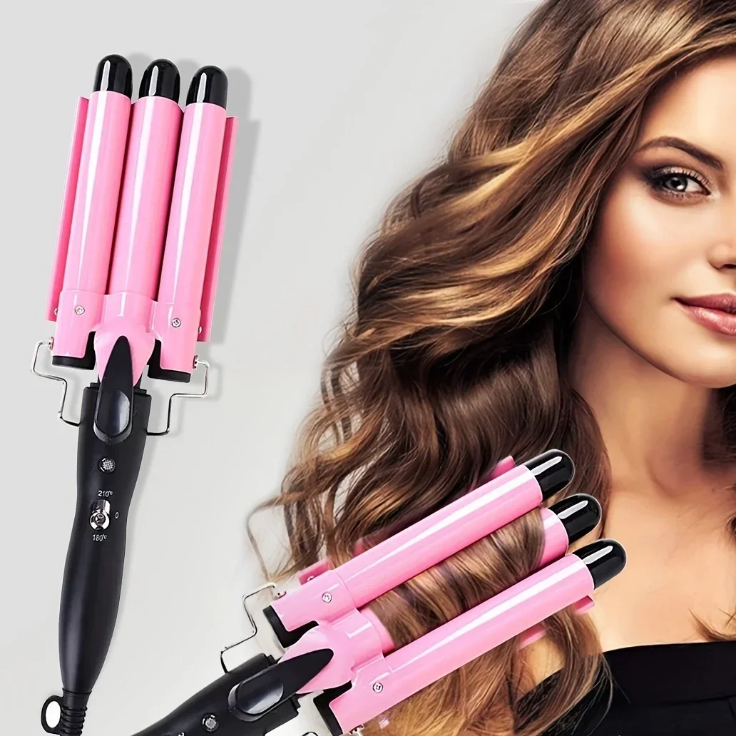 Professional Hair Curling Iron Ceramic Triple Barrel Hair-Curler Irons Hair Wave Waver Styling Tools Hair Styler Wand for Woman