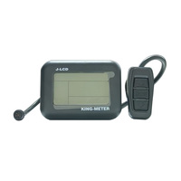 LCD Display Meter KING-MEYER J-LCD 6-Pin 36V 48V E-Bike Accessories For Mountain Bikes E-Scooters Speed Control Panel