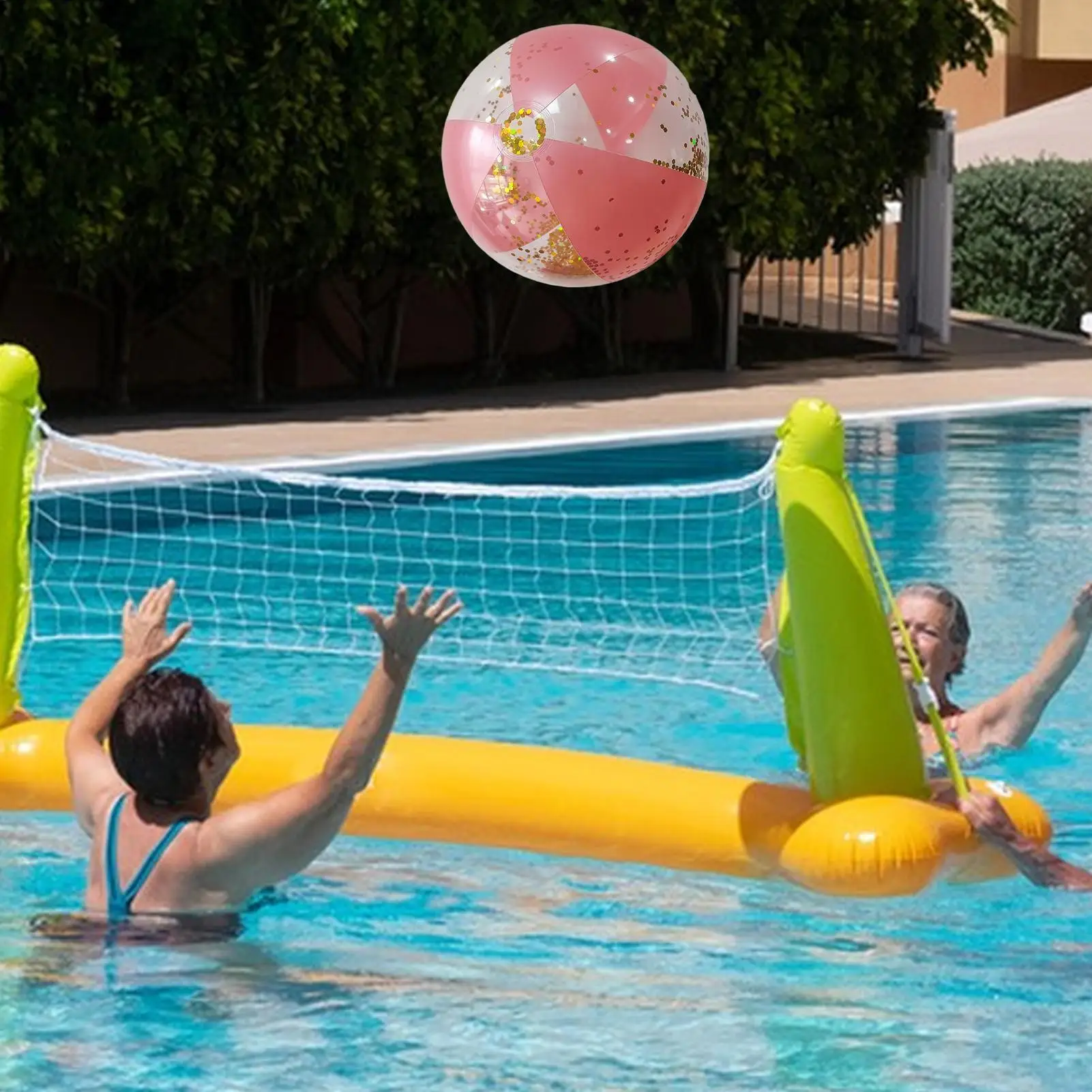 كرات الشاطئ لحمام السباحة، كرة الشاطئ، ألعاب PVC قابلة لإعادة الاستخدام، ألعاب ممتعة، أنشطة رياضية للبالغين والأطفال الصغار في الصيف في الهواء الطلق