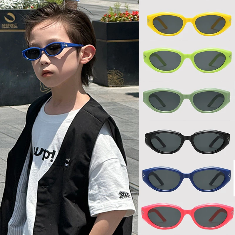 

Vintage Child Sunglasses Outdoor Sunproof Polarized Sunglasses Kids Girls Boys Cute Trendy Sun Glasses Eyewear