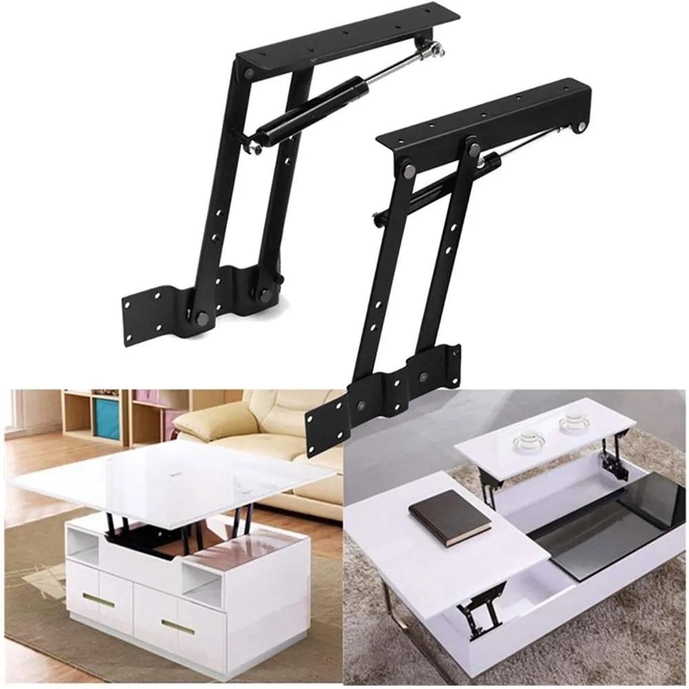 

FBB Modern Folding Table Lift Top up Coffee Table Mechanism Hardware With Hydraulic Rod WT01-02