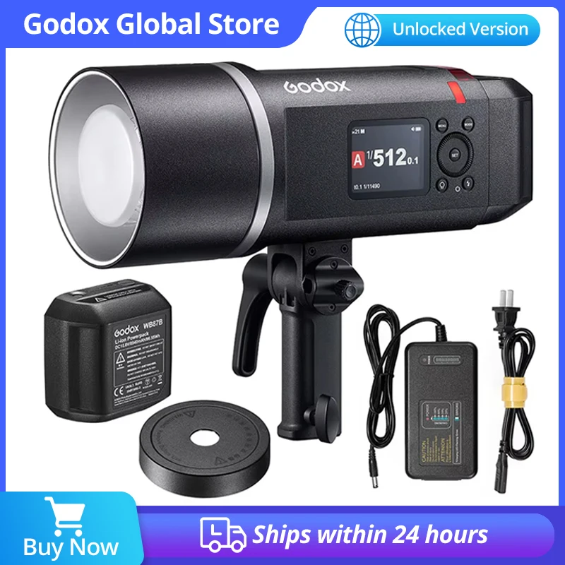 

Godox AD600BMII AD600BM II Second-Generation external camera flash 600W high-power photography light