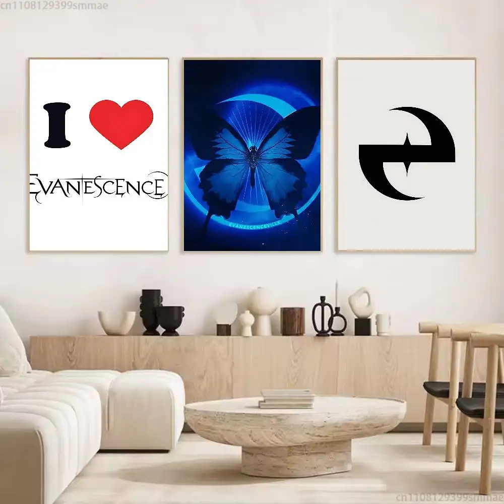 E-Evanescence Fallen Amy Lee Classic Poster Wall art print art suitable for living room bedroom bar parlor home decoration gift