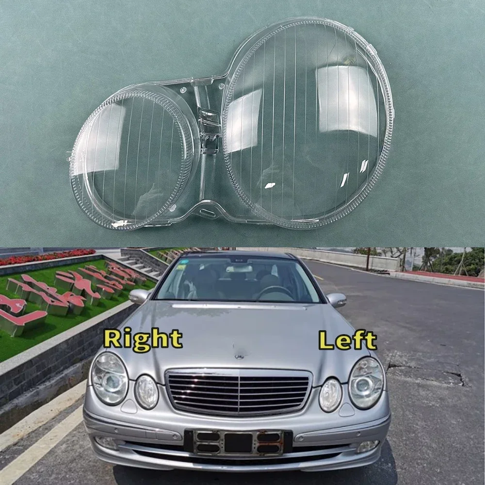 

Для Benz E-Class W210 E220/240/320 2002 2003 2004, крышка передней фары, корпус лампы, маска, абажур, линза из плексигласа