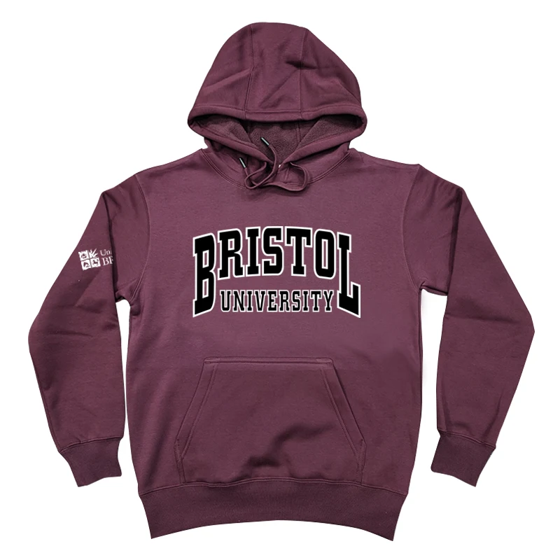 

Bristol Universi School orm Light Fce Lined Sweatirt ex Briti College Sle Loose Fit Youth Faion Autumn Wear