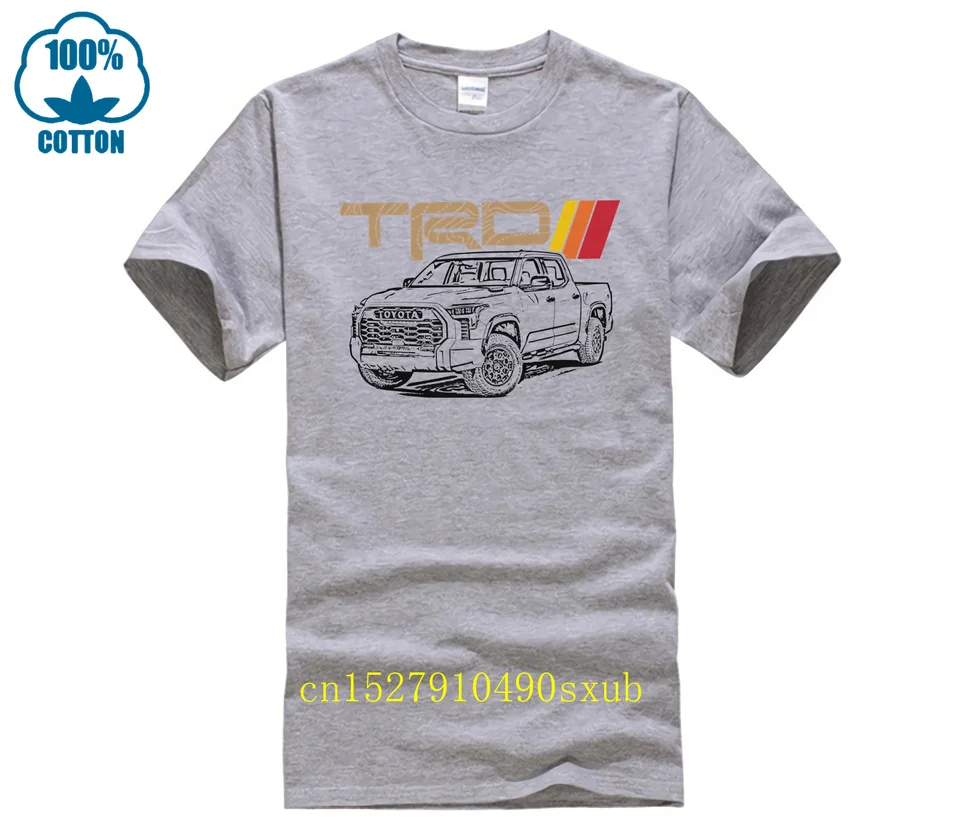 Camiseta Tundra TRD Topographic Lines Heritage Vintage Stripes