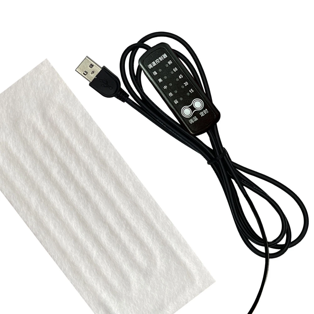 Heating Pad USB 5V Heating Wire Heating Mat Electric Heating Element Film Winter Feet Warming Pillow Vest Coat Jacket Heater Pad