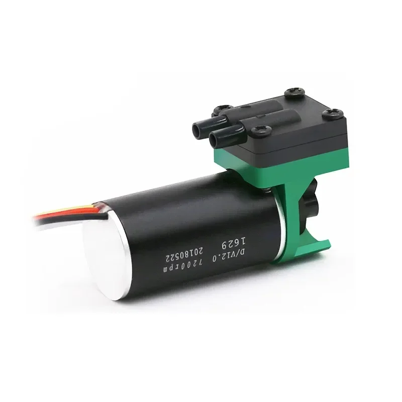 for PENGPU Brushless Micro Vacuum Pump 5V 12V Mini Negative Pressure Small Electric Air Pump for VOC Sampling Long Life