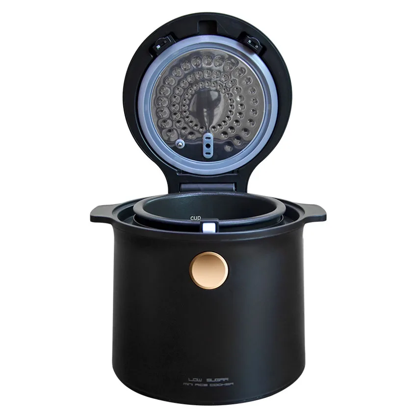 Display 3 Cup Smart Mini  Rice Cooker 1l White Rice Ceramic Cooking Pot Rice for Lunch