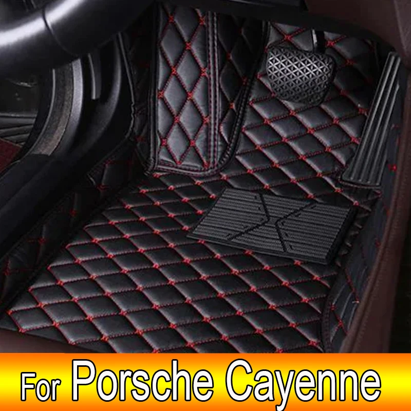 Car floor mats for Porsche Cayenne 2006 2007 2008 2009 2010( Low match) Custom auto foot Pads automobile