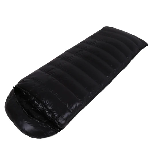 Double sleeping bag outdoor sleeping bags down cold weather camping 1800g duck down filler