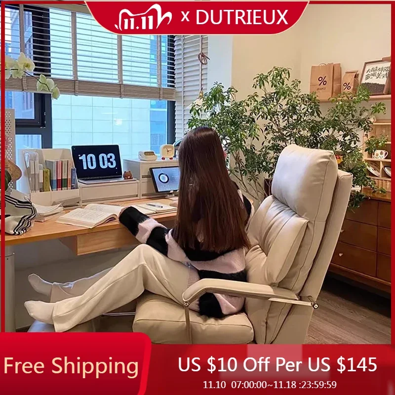 

Luxury Vanity Office Chair Swivel Study Recliner Modern Office Chair Ergonomic Computer Sillas De Oficina Library Furniture