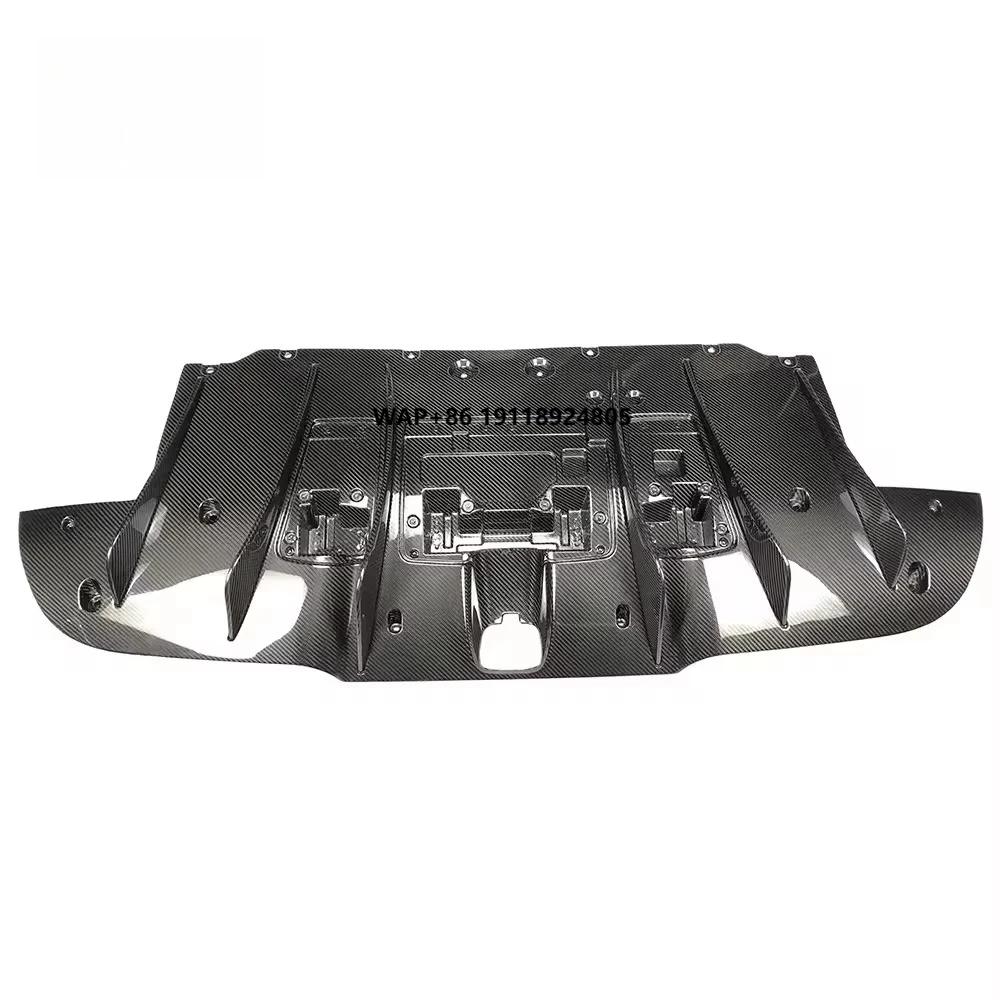 

Wholesale Dry Carbon Fiber Rear Diffuser Car Lip For 488 Gtb