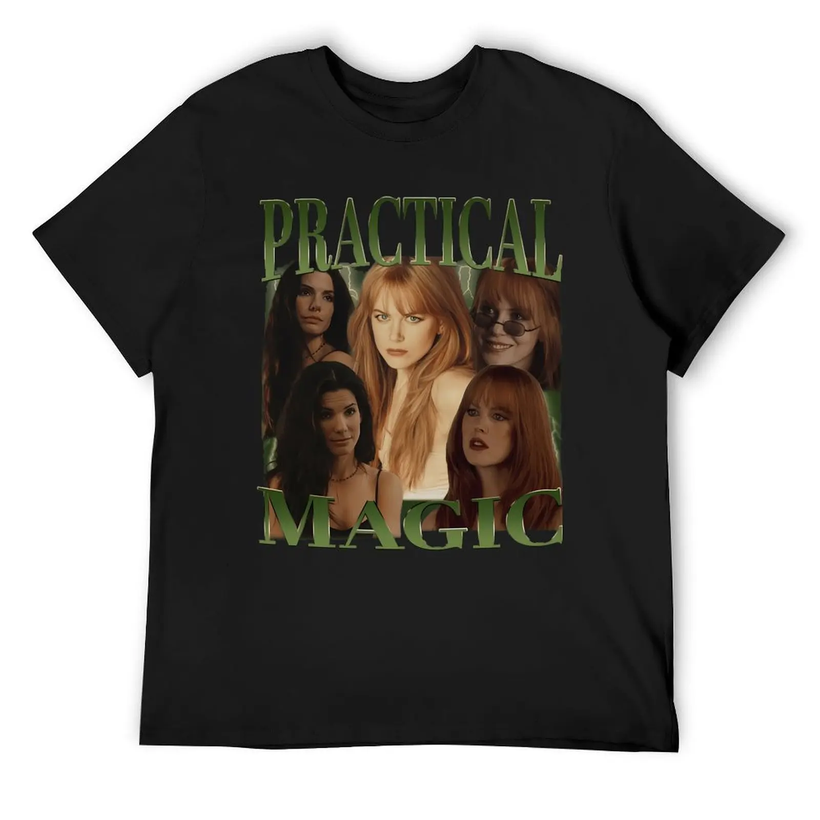 Practical Magic Vintage T-Shirt graphic t shirt vintage sports fans mens white t shirts