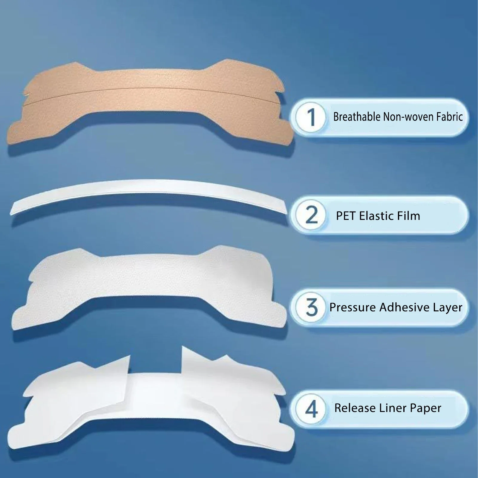 شرائط مكافحة الشخير وشرائط الأنف التنفس أسهل التنفس وقف الشخير الأنف 2026 رقعة نوم جيدة جهاز مساعد النوم الصحة C #3