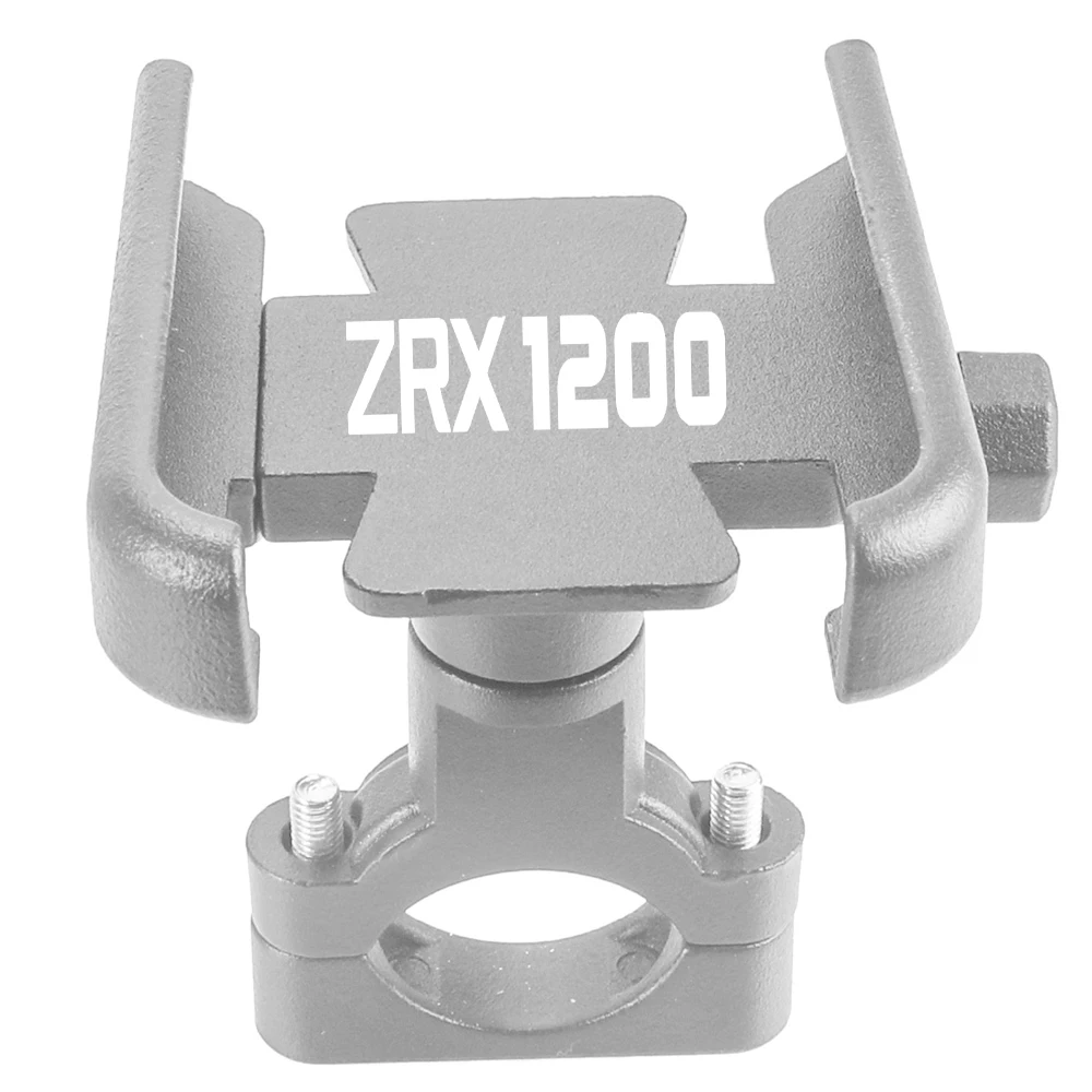 For KAWASAKI ZRX 1200 ZRX1200 1999 2000 2001 2002 2003 2004 2005 2006 Motorcycle Handlebar Mirror Mobile Phone Holder GPS Stand