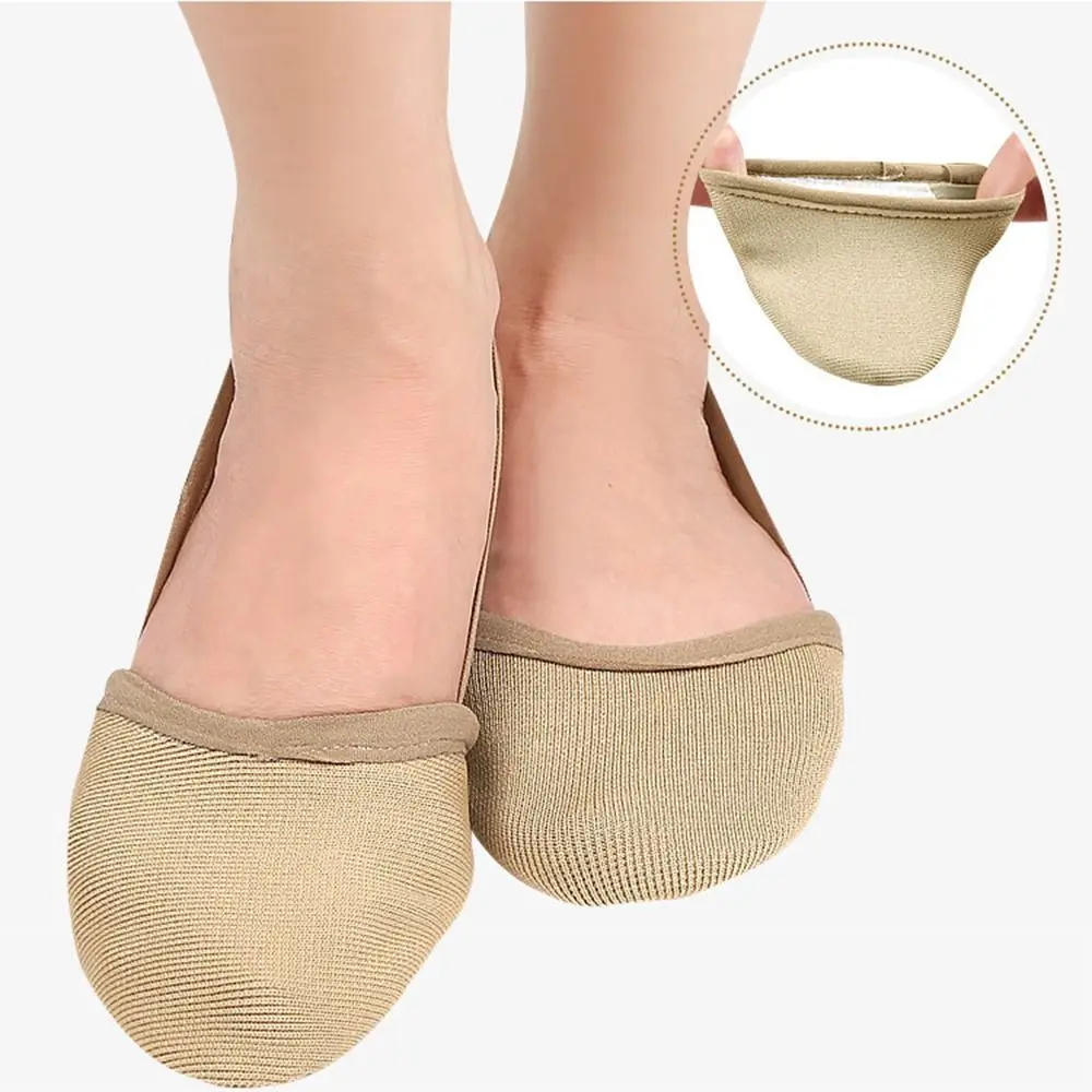 Breathable Knit Rhythmic Gymnastic Shoes Stretchy Non-slip Ballet Slipper Sweat Absorb Comfortable Forefoot Covers