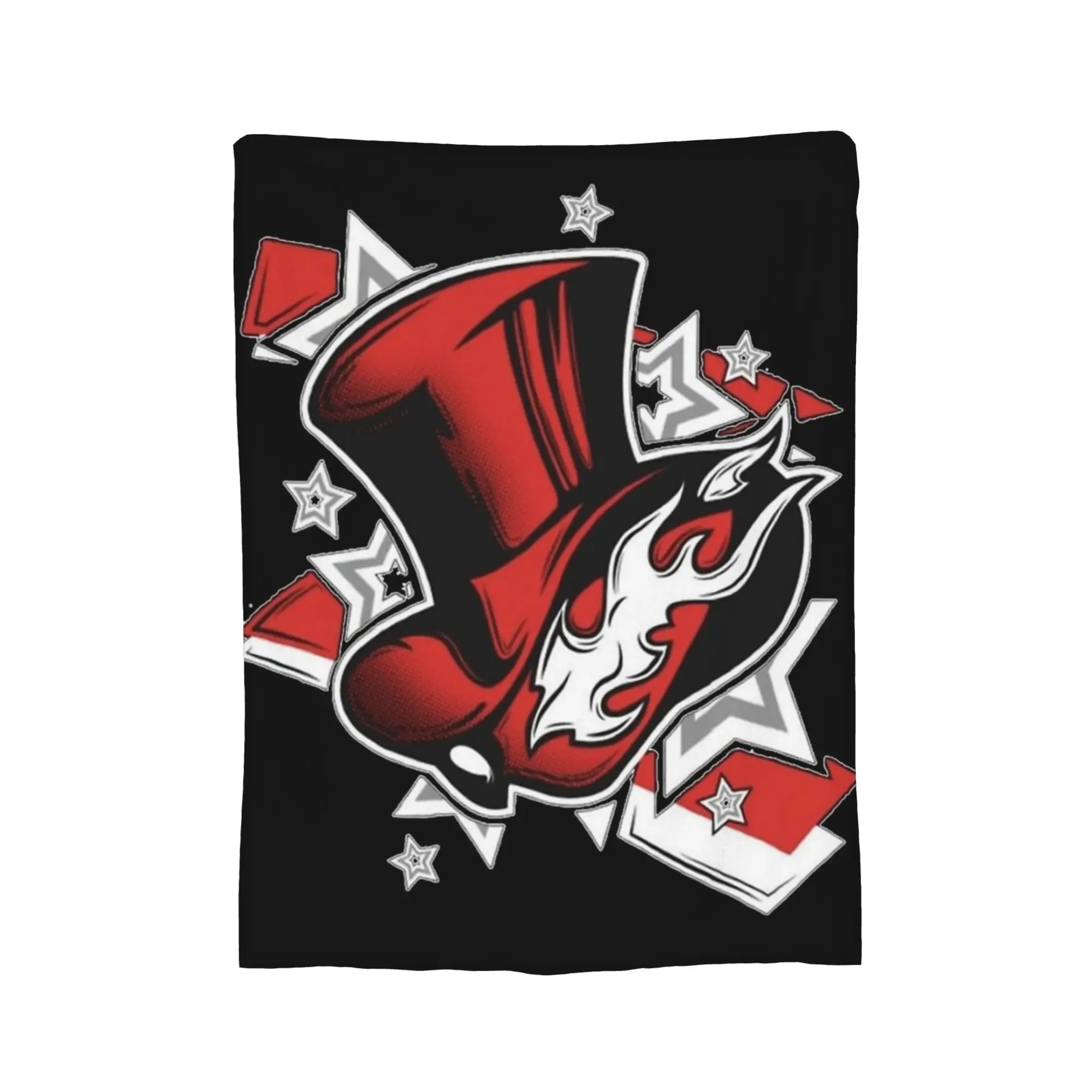 Persona 5 Royal The Phantom Thieves Logo Blankets Flannel  Ultra-Soft Throw Blanket for Bed Bedspread