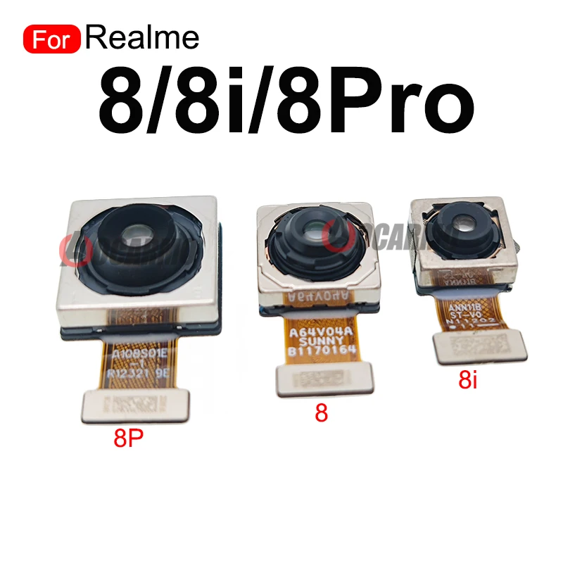 For Realme 8 7 4G 5G 6 Pro 8Pro 6i 8i Back Rear Big Main Primary Camera Module Flex Cable Replacement Repair Parts