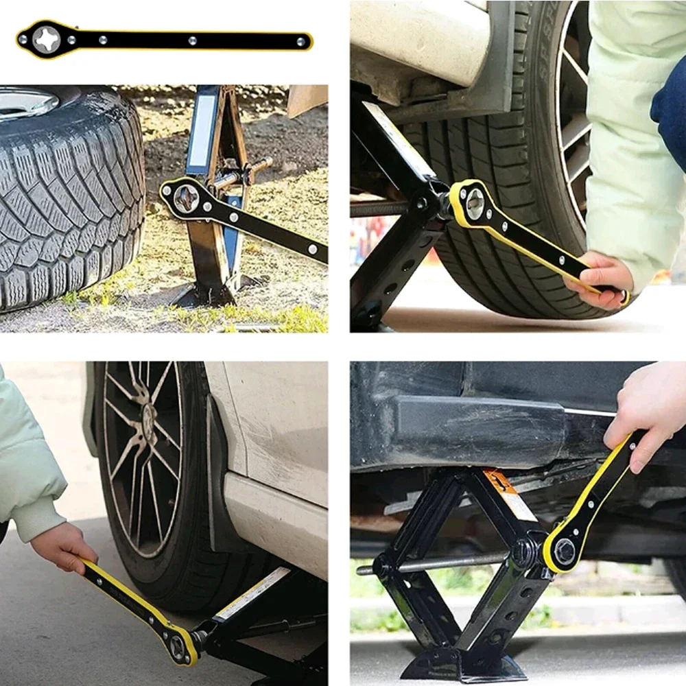 

Новейший гидравлический домкрат-гайковерт для легковых автомобилей, крестообразный ключ для снятия шин, рычажный домкрат, экономия усилий