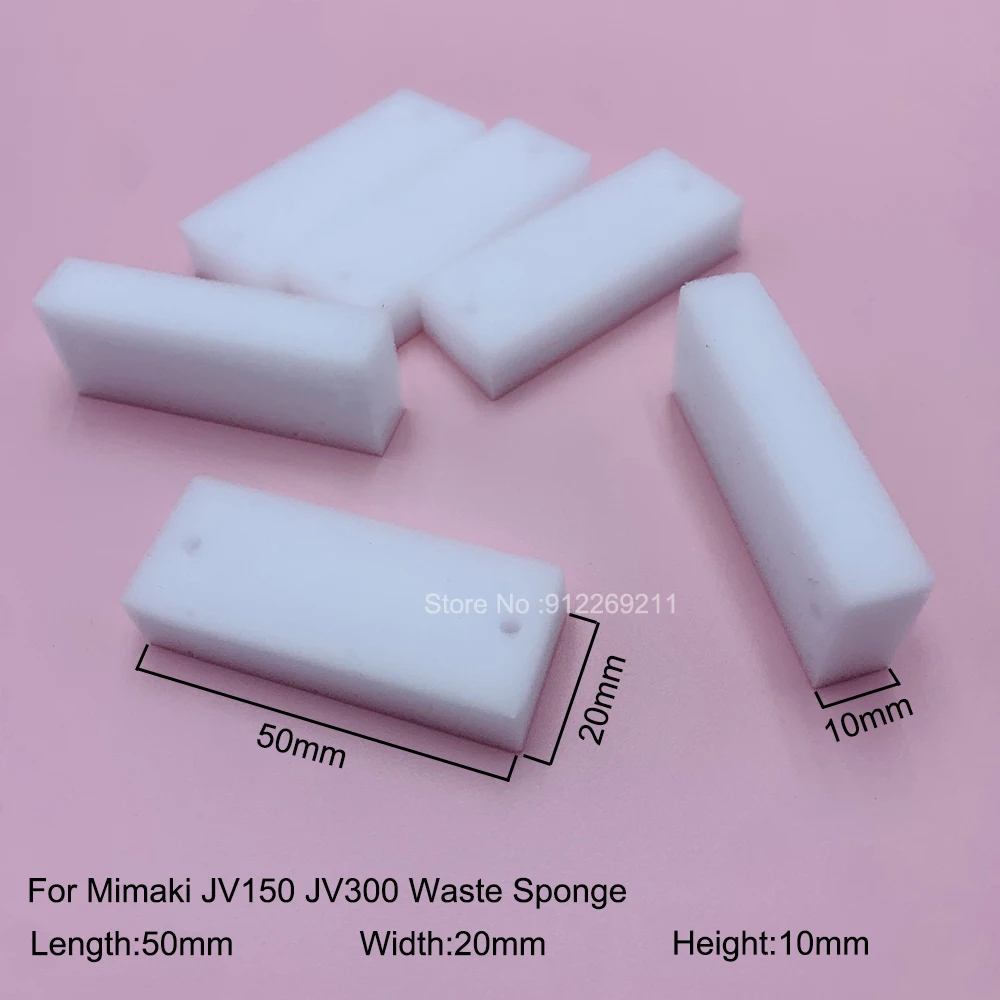 6PCS Mimaki JV300 CJV300 Waste Ink Pad Sponge for Mimaki JV150 CJV150 DX7 Head Capping Station Assy Cleaning Unit Sponge Filter