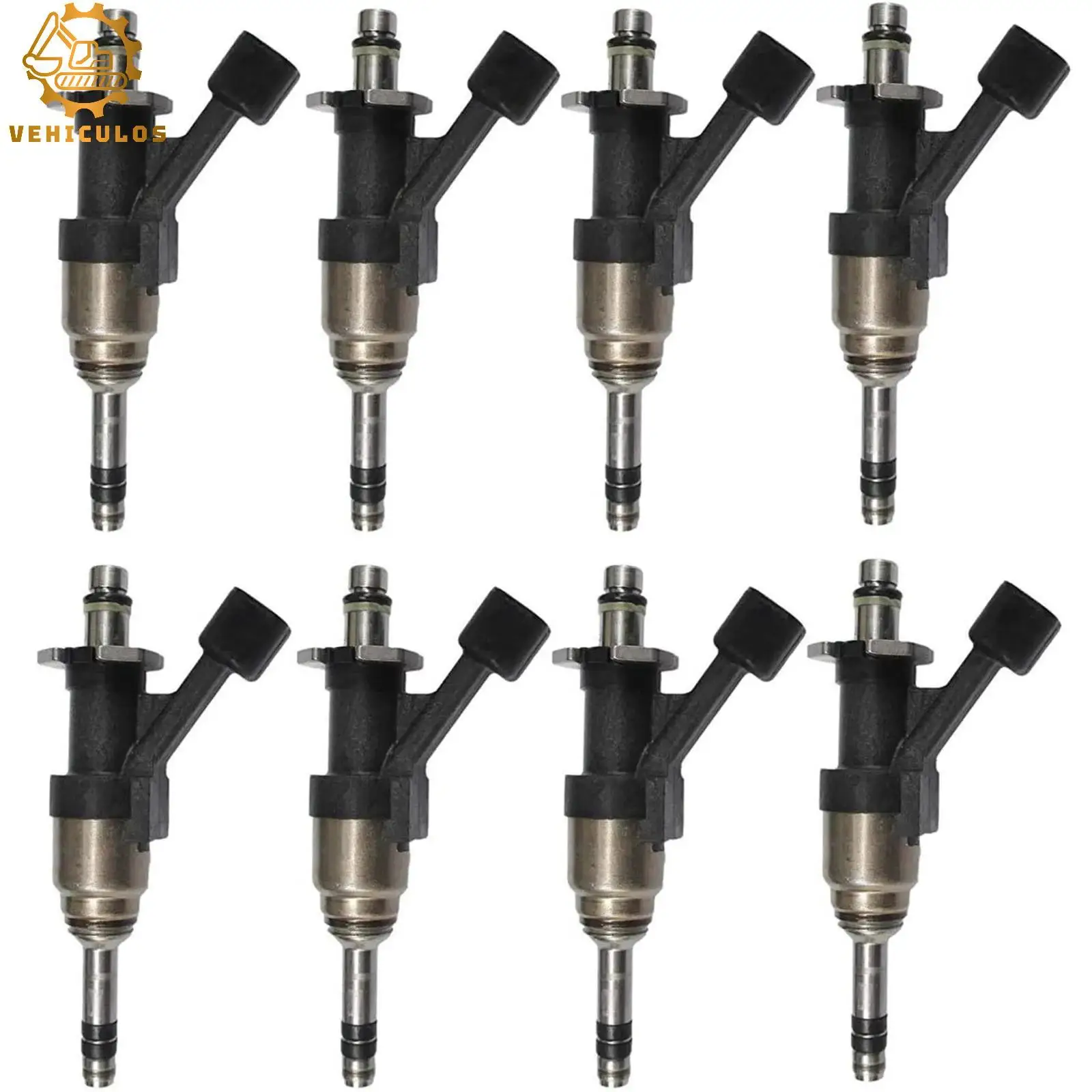 8PCS Fuel Injectors 12656932 12661028 12668649 12672368 For 2014-2019 CHEVROLET CHEYENNE SILVERADO SUBURBAN GMC SIERRA 5.3L V8