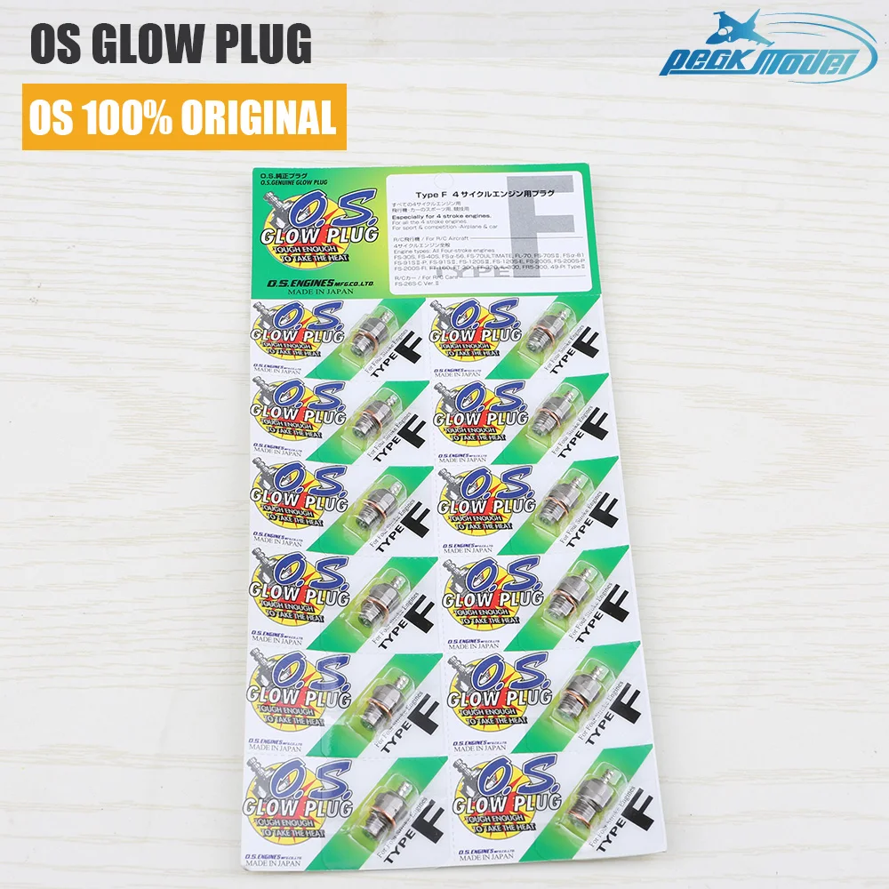 

1PCS Original OSF OS F O.S. F Glow Plug for Four-Stroke Nitro Engines Auto Racing Car Part