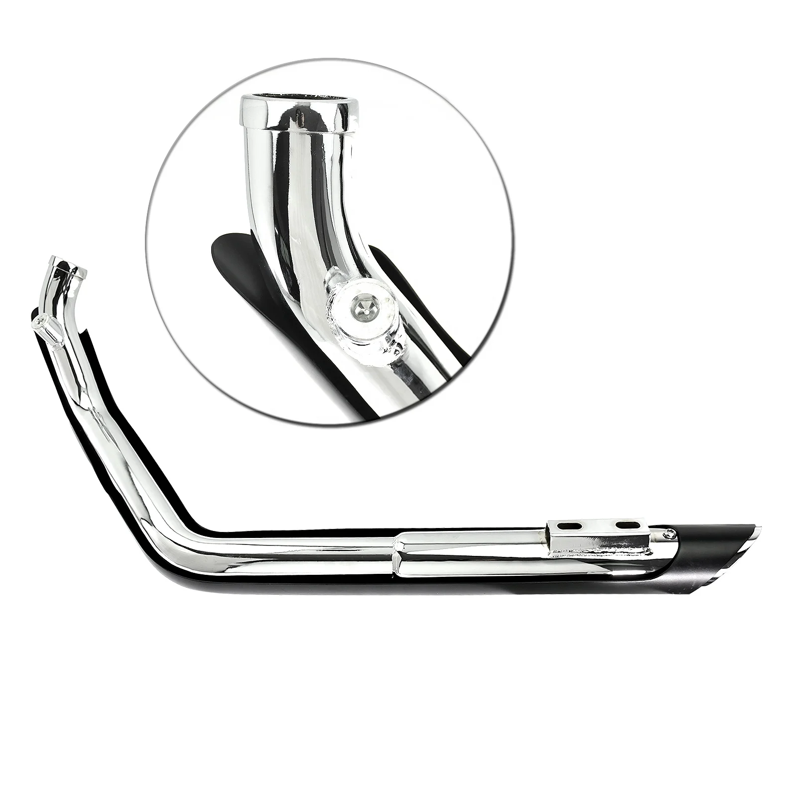 Motorcycle Shortshots Staggered Exhaust Pipes for Harley Sportster XL883 1200 48 72 2004-2018