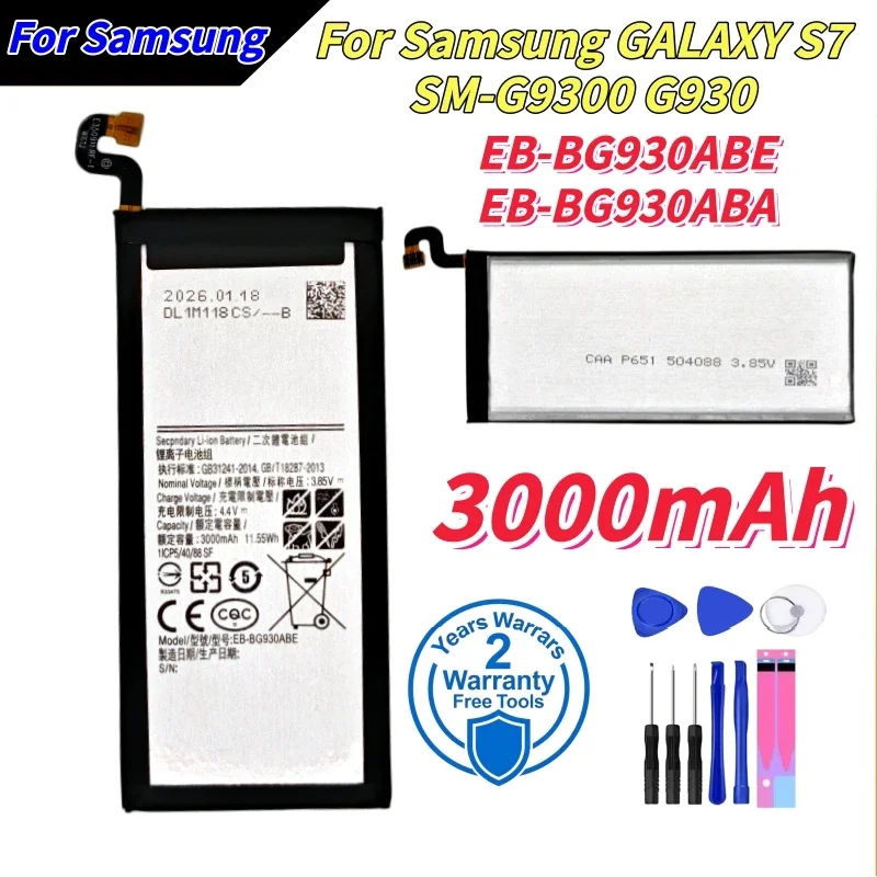 Brand New Battery For Samsung Galaxy S6 S6 Edge/Plus S7 S7 Edge S8 S8 Plus+ S9 S9 Plus S10 S10E S10 Plus J5 Pro J7 Pro