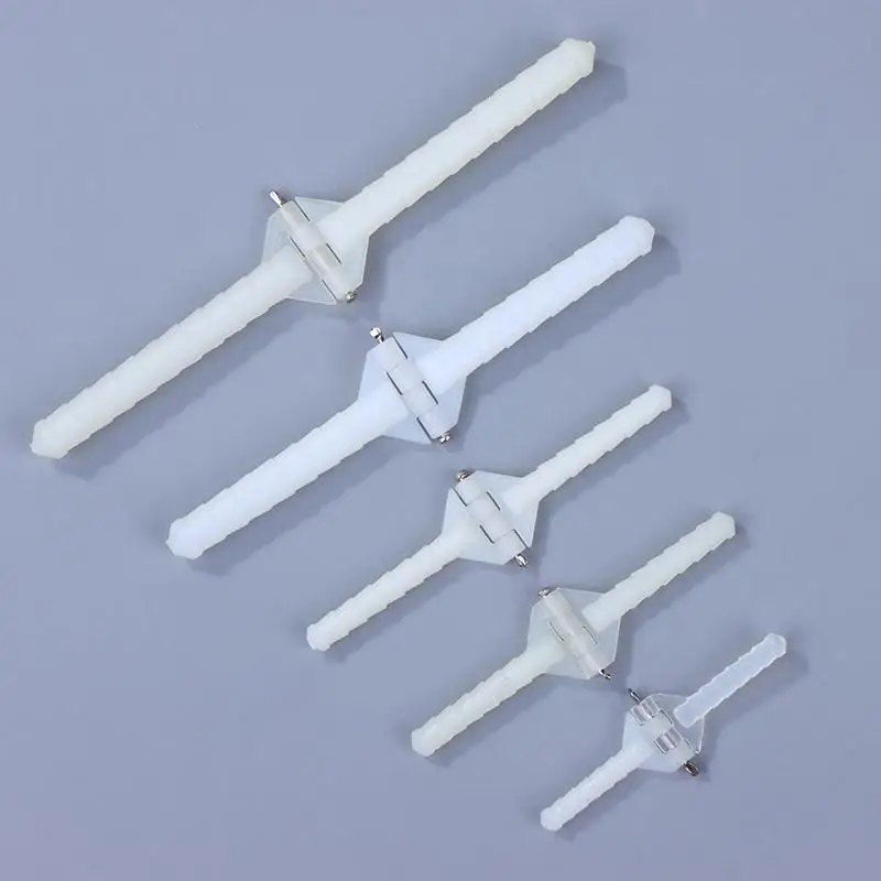 5 pezzi cerniera ad ago/cerniera a foglia sciolta/cerniera a perno/connettore ala coda alettone KT schiuma Balsa RC aereo universale