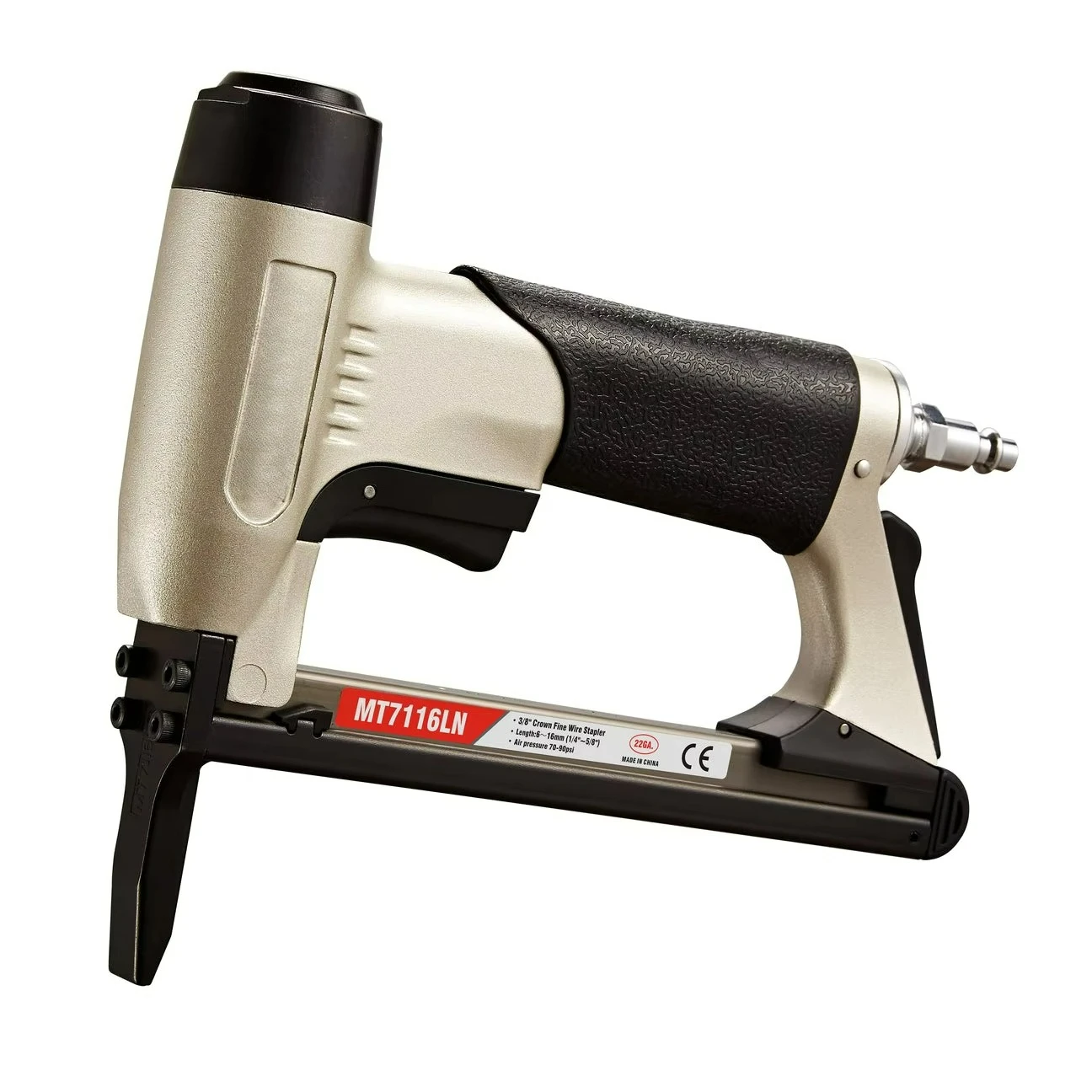 

Pneumatic Fine Wire Stapler - Staple G uns Long Nose MT8016L