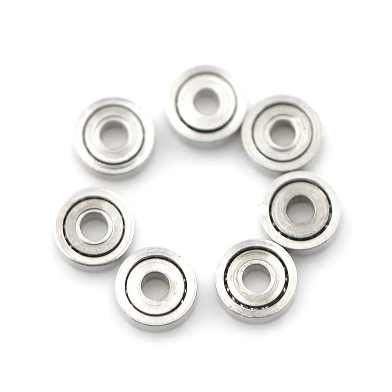 10Pcs 681ZZ Miniature Mini Ball Bearings Metal Open Micro Bearing 1x3x1mm