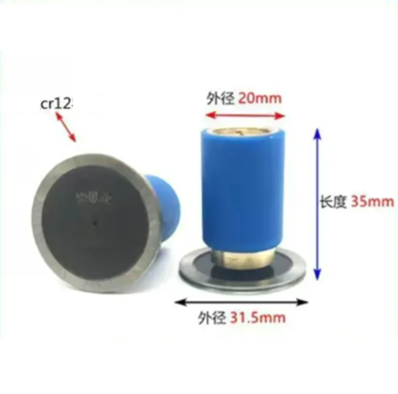 2pcs Wire Cut Pulley Roller 020 OD20/OD22mm* L35/L31.5mm Guide Wheel Complete Assembly Brass Seat for CNC Machine