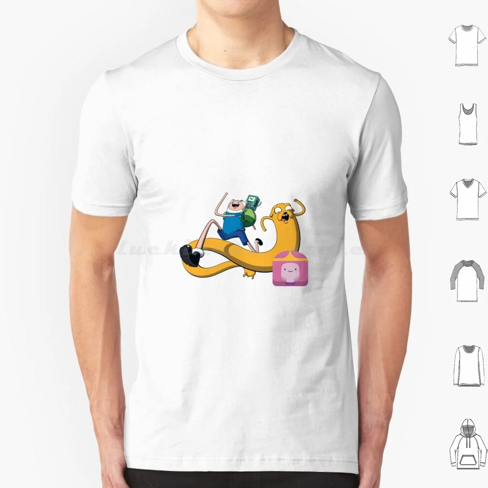 Adventure Time. Graphic Design For Shirt , Sticker , Mug , Phone Covers And More. Sticker T Shirt Cotton Men Women Diy Print