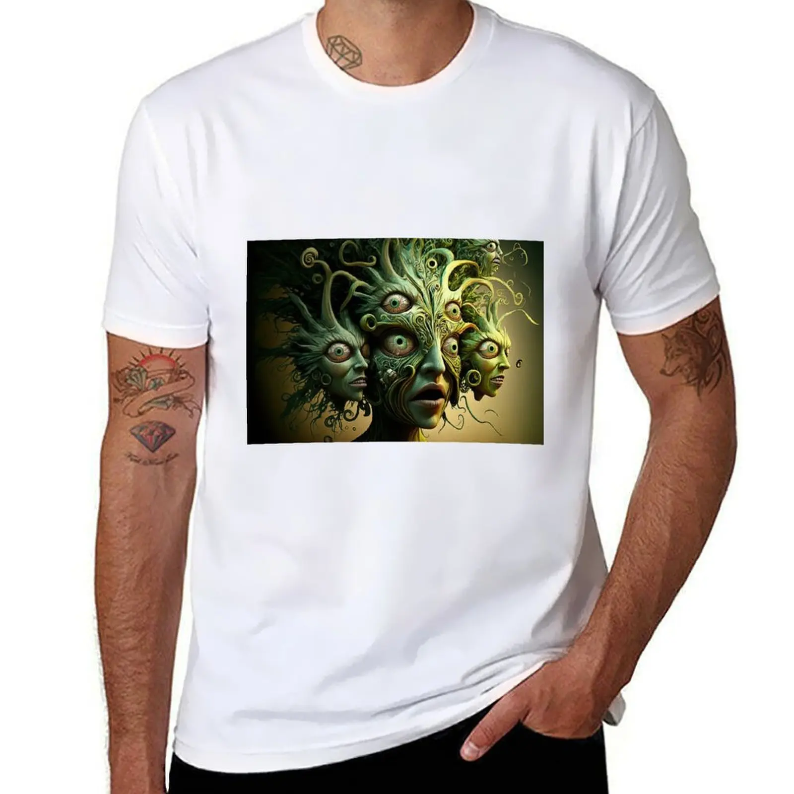 

Female Monster creature cute and lovely T-Shirt man t shirt designer funny t shirts man men t shirt cotton 100% T-Shirt