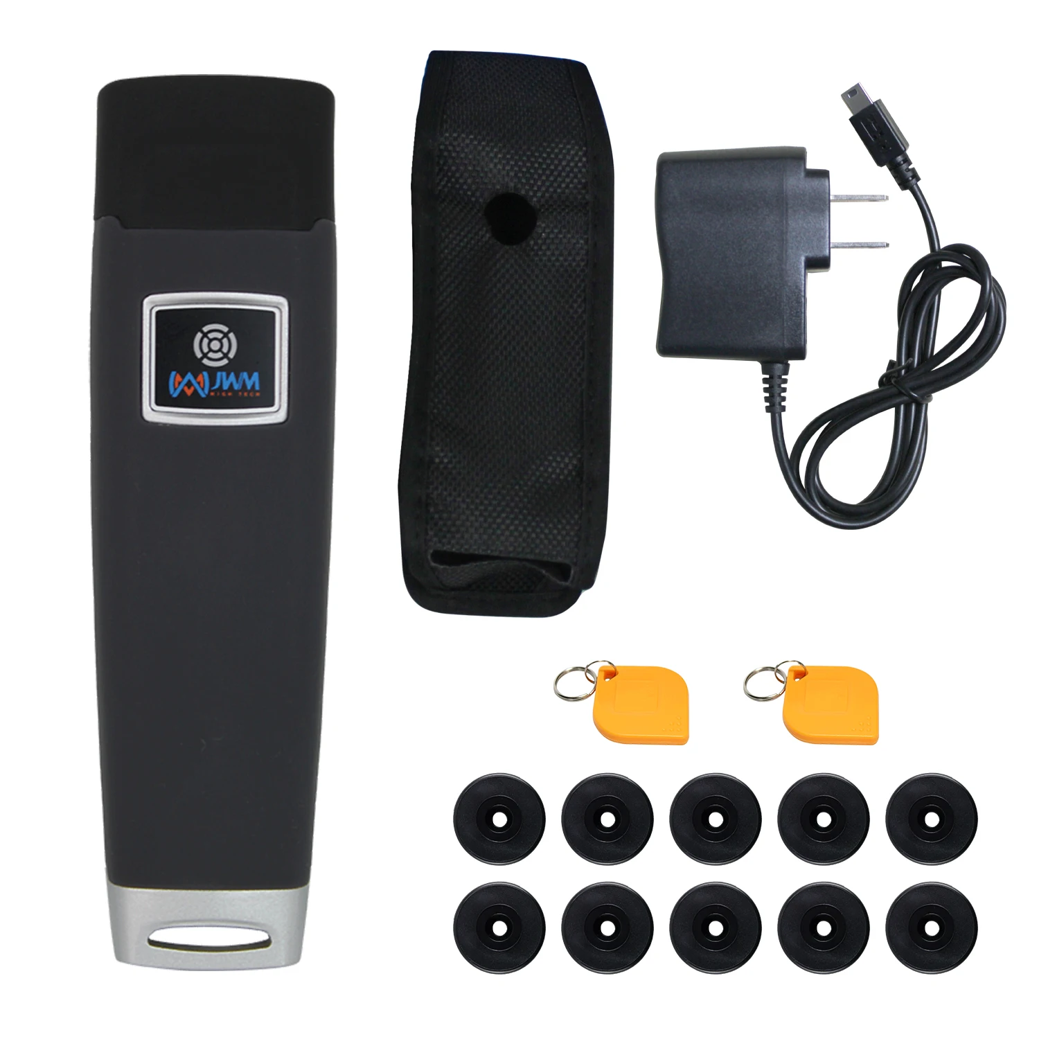 

JWM Guard Tour Patrol System, RFID Security Guard Equipment with LCD Screen, Professional Guard Monitoring Attendance System