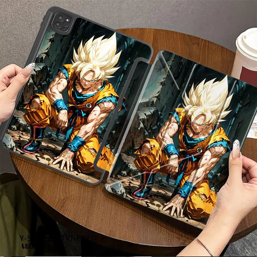 

Tablet Case For iPad Pro 11th 10th 9th 8th 7th 12.9inch Mini 6 7 Pro 2025 Air 4 5 M3 M2 1 2 M4 11inch Holder Cover Dragon Ball
