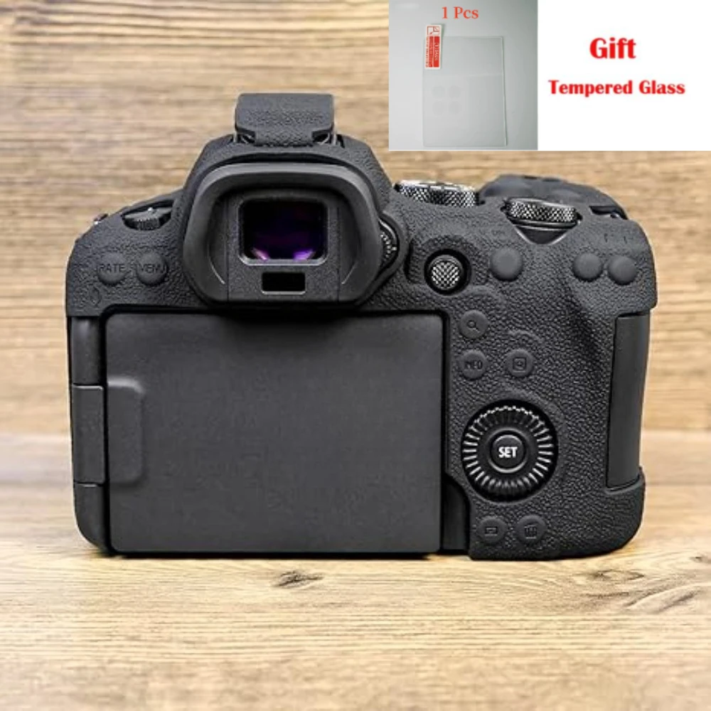 

For Canon EOS R6 R6II R6 Mark II 2 Armor Skin Body Cover DSLR Camera Bag Protective Case Dustproof + free tempered film