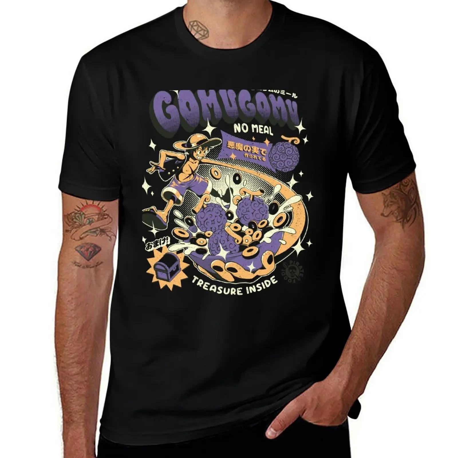 Pirate Meal T-Shirt Summer Holiday Casual Tee T-Shirt