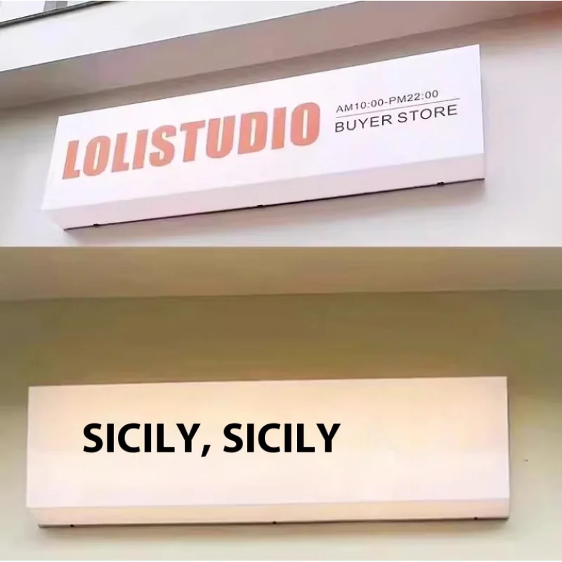 custom.Customized Full-Body Luminous Outdoor Advertising Light Box Acrylic Rectangle Door with Aluminum Frame Hanging Billboard