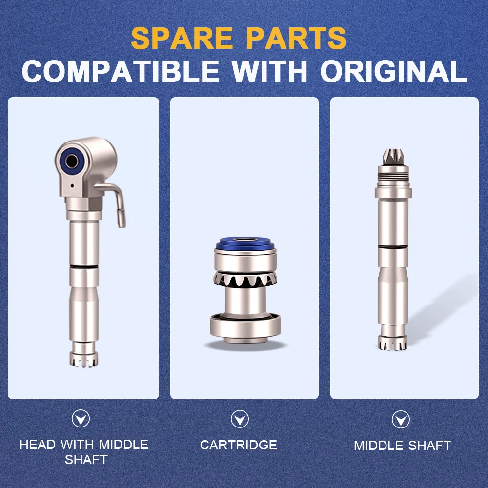 AI-X-SG20L 20:1 Reduction Dental Low Speed Surgery Implant Handpieces Optics External And Internal Cooling Max Torque : 80 Ncm