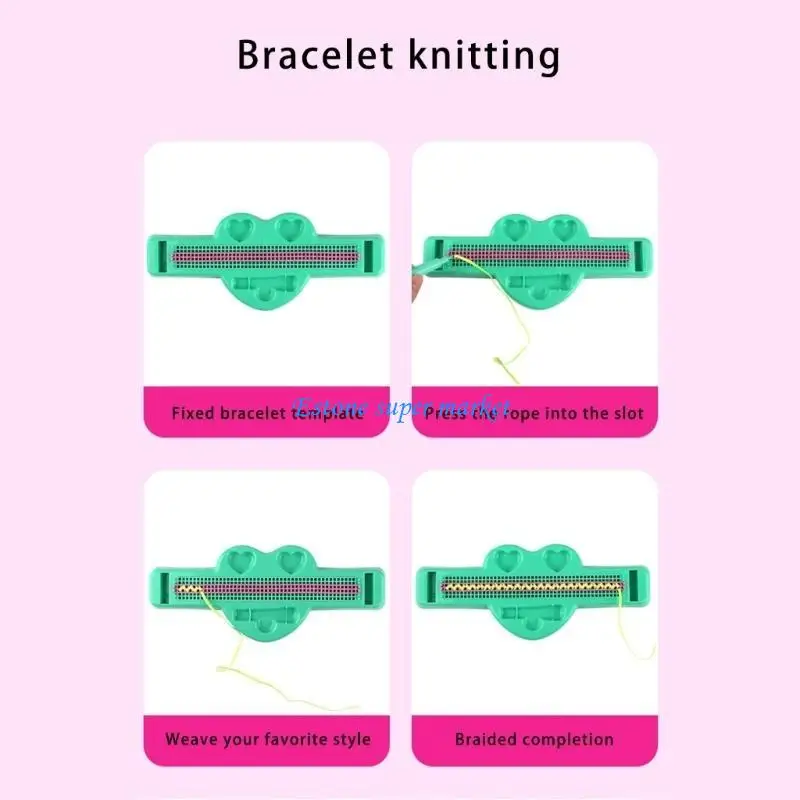 090B مجموعات أساور النسيج فتاة الصداقة المجوهرات الحرفية للمجوهرات موضوع الحزب