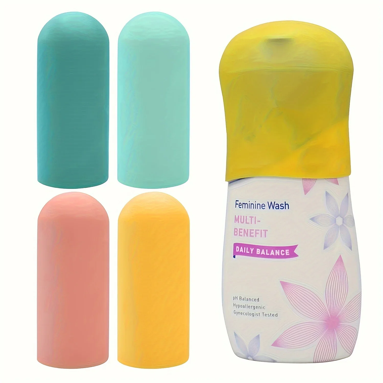 أكمام مقاومة للتسرب لحاوية السفر، أغطية أدوات الزينة المقاومة للتسرب في الأمتعة، تناسب معظم الزجاجات ذات المقاسات