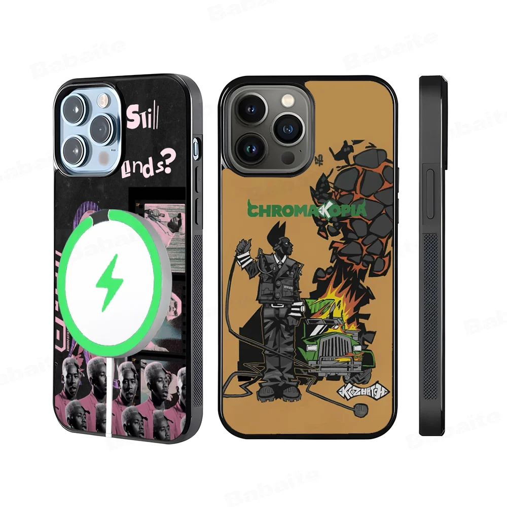 

Tyler The C-Creator Phone Case Magnetic Case For iPhone 16 14 13 12 11 15 Pro Max Plus For Magsafe Wireless Charge Cover