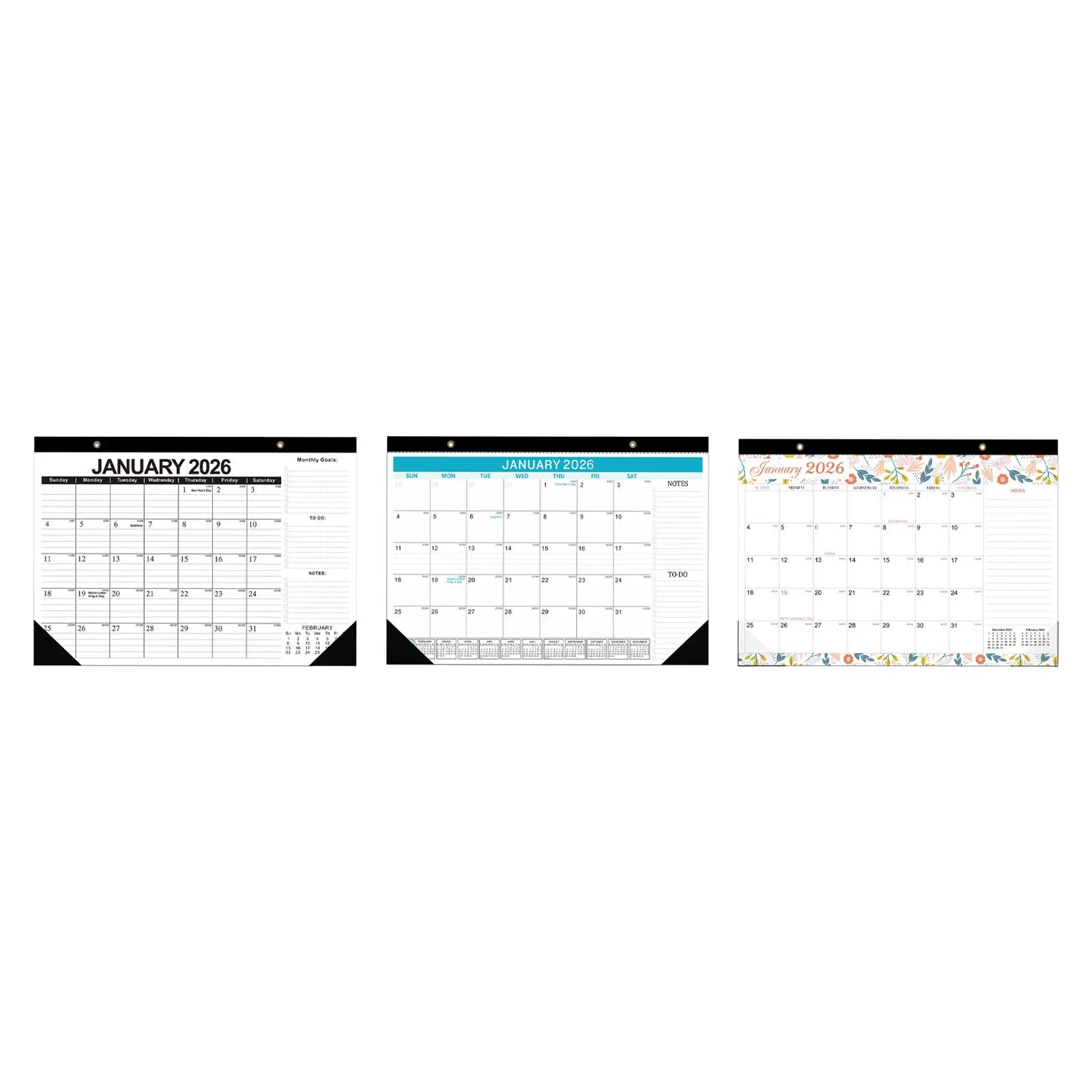 

2026-2027 Desk Calendar Decorative Housewarming Gift Month Hanging Planner for Spring Festival Office Business Shop Dorm