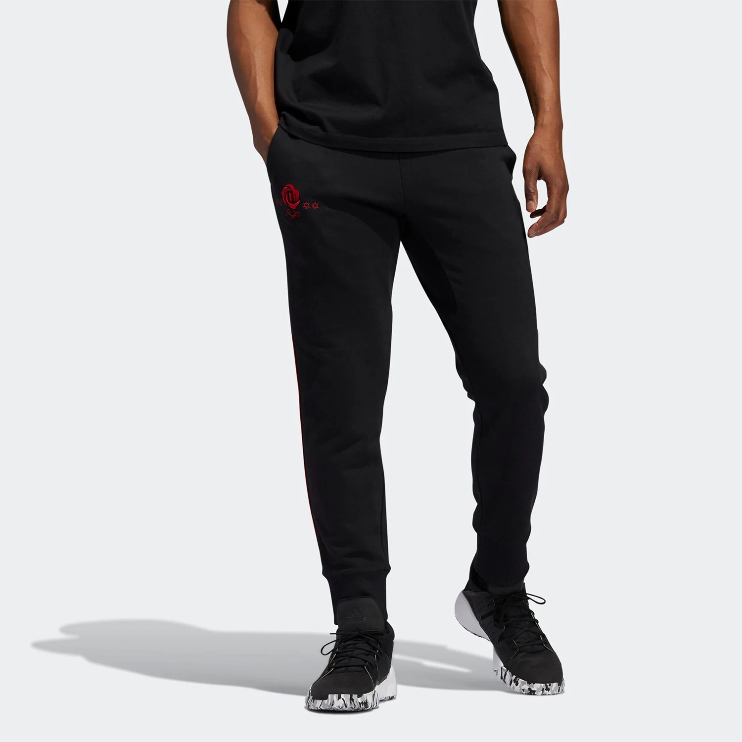 

Мужские осенние баскетбольные брюки Adidas Authentic ROSE FT PANT GE2938