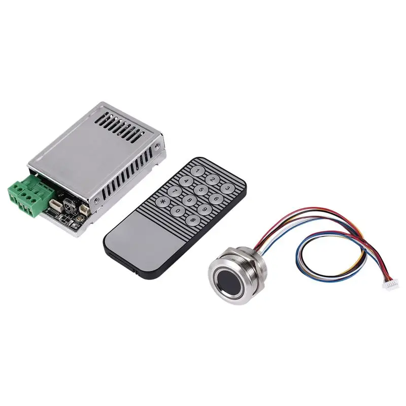 

A55T K216 Fingerprint Control Board+R503 Fingerprint Module Two-Color Ring Indicator Light Access Control