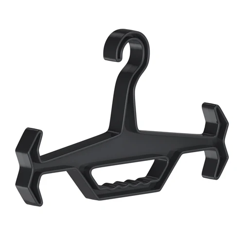 Colgador multifuncional para exhibición de chaleco táctico, colgador de plástico grueso y antideslizante para entrenamiento al aire libre, 1 unidad