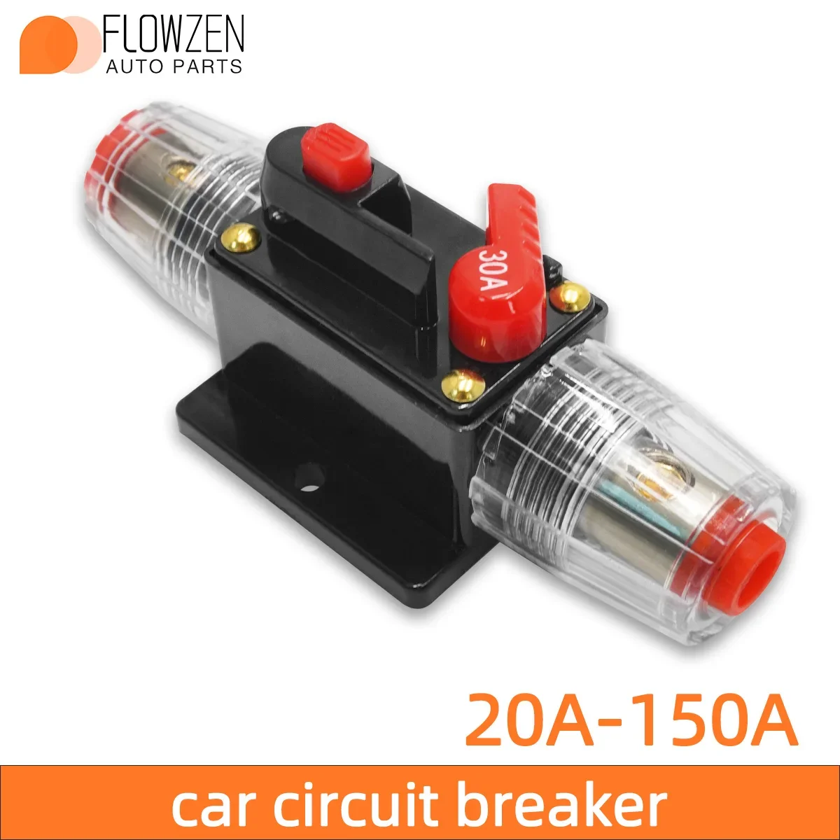 12V 24V 20A to150A Car Truck Resettable Fuse Short Waterproof  Protection Fuse Boat Self-recovery Resettable Circuit Breaker